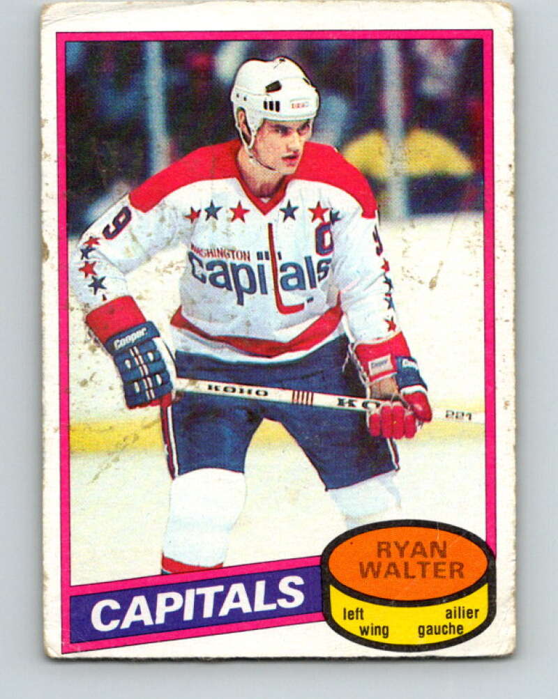 1980-81 O-Pee-Chee #154 Ryan Walter  Washington Capitals  V38565