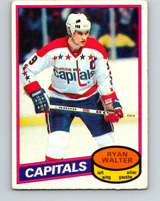 1980-81 O-Pee-Chee #154 Ryan Walter  Washington Capitals  V38567