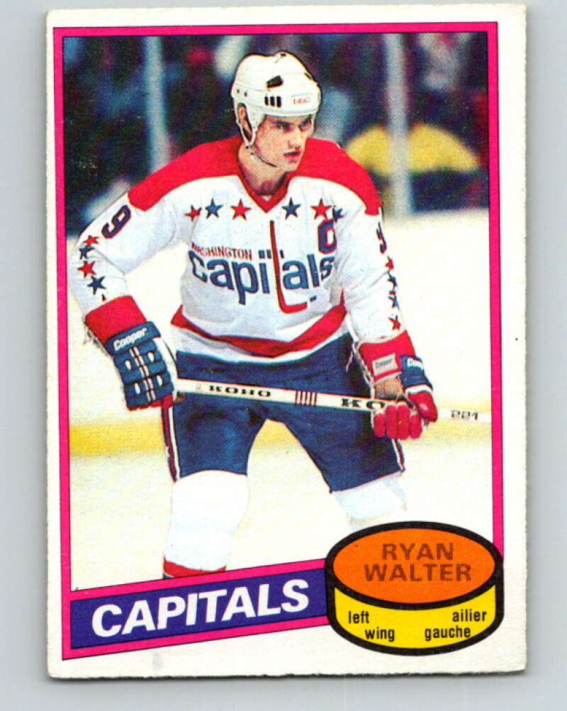 1980-81 O-Pee-Chee #154 Ryan Walter  Washington Capitals  V38569