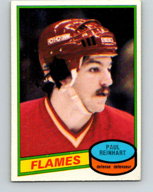 1980-81 O-Pee-Chee #157 Paul Reinhart  RC Rookie Calgary Flames  V38603