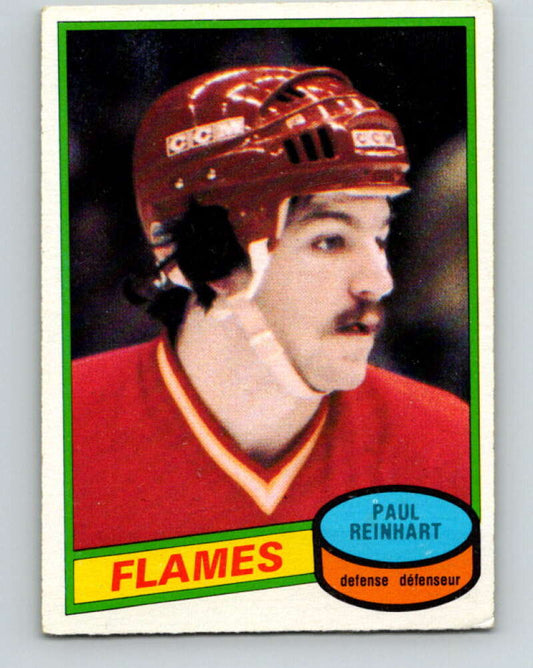 1980-81 O-Pee-Chee #157 Paul Reinhart  RC Rookie Calgary Flames  V38607