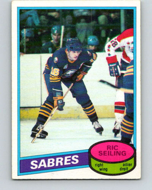 1980-81 O-Pee-Chee #159 Ric Seiling  Buffalo Sabres  V38623