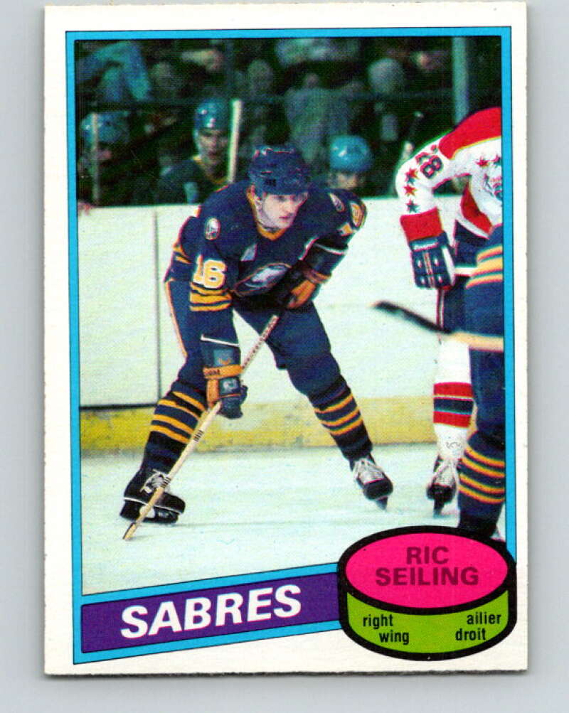 1980-81 O-Pee-Chee #159 Ric Seiling  Buffalo Sabres  V38624