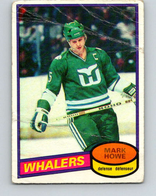 1980-81 O-Pee-Chee #160 Mark Howe  Hartford Whalers  V38626