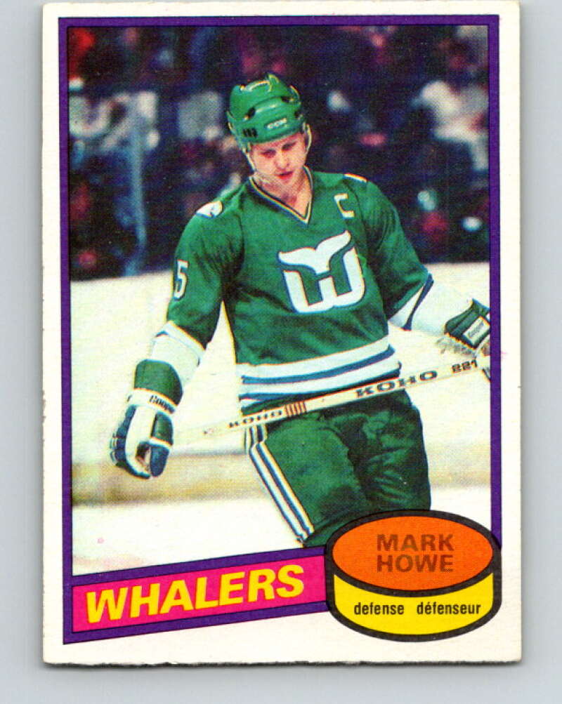 1980-81 O-Pee-Chee #160 Mark Howe  Hartford Whalers  V38627