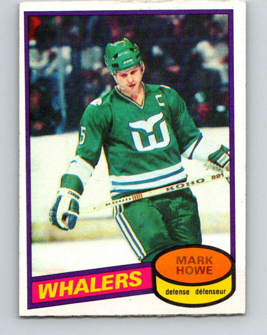 1980-81 O-Pee-Chee #160 Mark Howe  Hartford Whalers  V38629