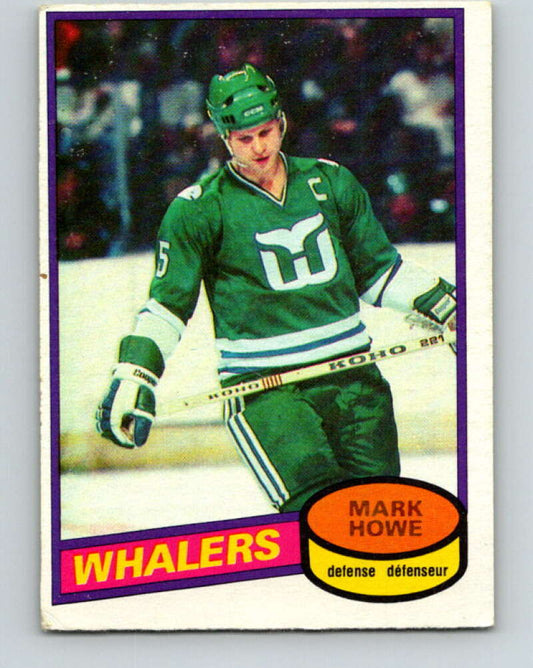 1980-81 O-Pee-Chee #160 Mark Howe  Hartford Whalers  V38635