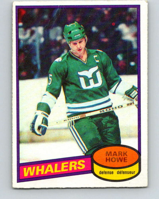 1980-81 O-Pee-Chee #160 Mark Howe  Hartford Whalers  V38637