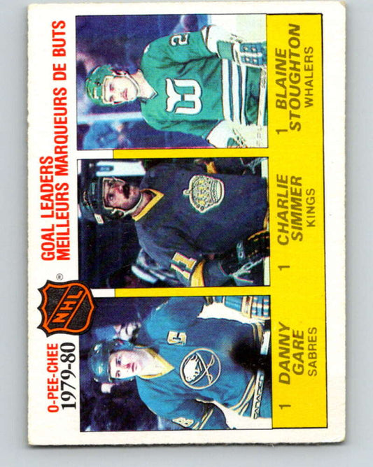 1980-81 O-Pee-Chee #161 Gare/C Simmer/Stoughton LL   V38647