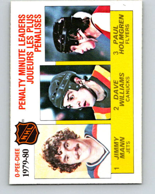 1980-81 O-Pee-Chee #164 Holmgren/Mann/Williams LL   V38660