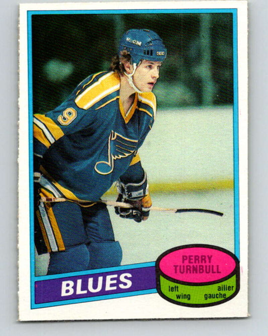 1980-81 O-Pee-Chee #169 Perry Turnbull  RC Rookie St. Louis Blues  V38699