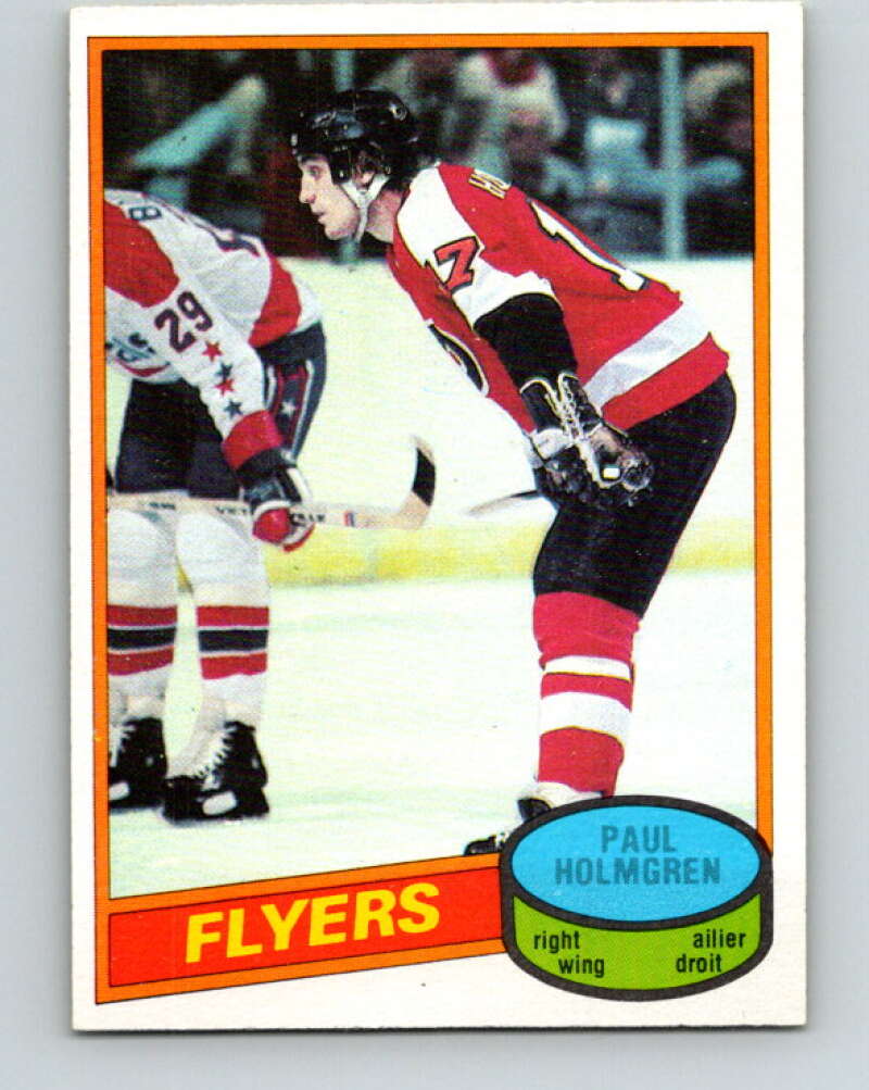 1980-81 O-Pee-Chee #172 Paul Holmgren  Philadelphia Flyers  V38724