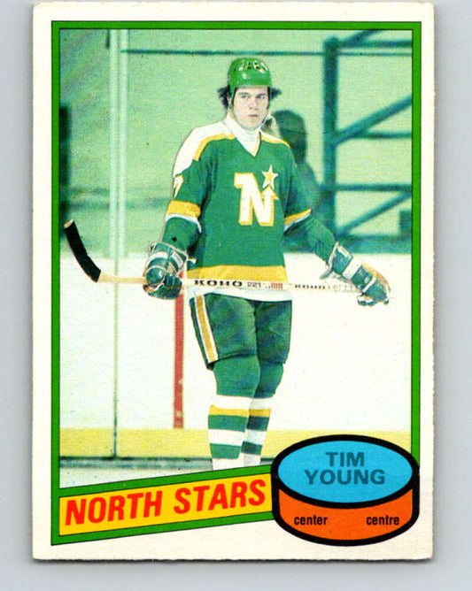 1980-81 O-Pee-Chee #174 Tim Young  Minnesota North Stars  V38742