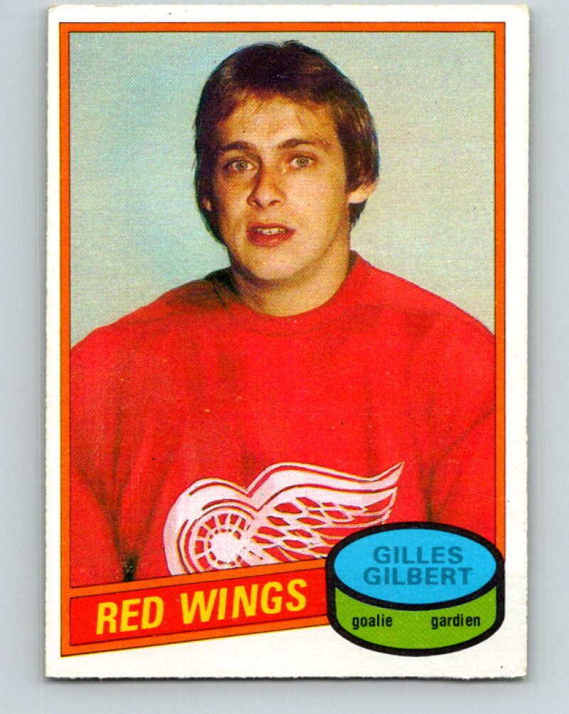 1980-81 O-Pee-Chee #175 Gilles Gilbert  Detroit Red Wings  V38747