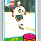 1980-81 O-Pee-Chee #176 Dave Christian OLY  RC Rookie Winnipeg Jets  V38761