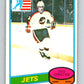 1980-81 O-Pee-Chee #176 Dave Christian OLY  RC Rookie Winnipeg Jets  V38763