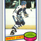 1980-81 O-Pee-Chee #179 Laurie Boschman  RC Rookie Toronto Maple Leafs  V38800