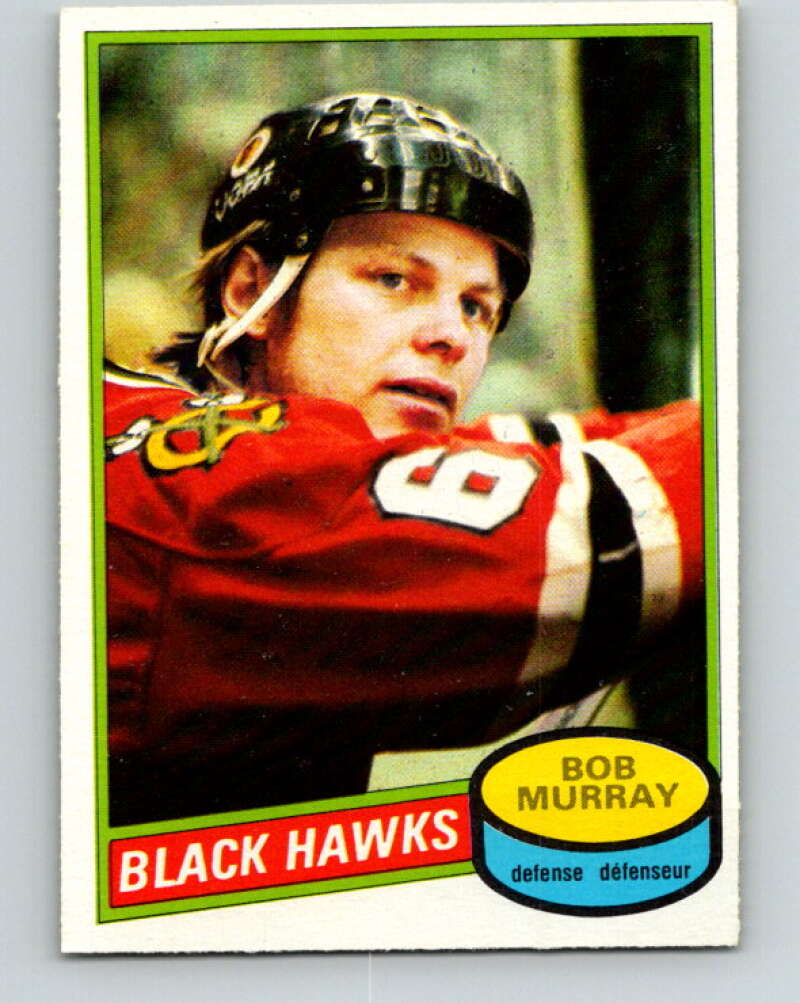 1980-81 O-Pee-Chee #181 Bob Murray  Chicago Blackhawks  V38821