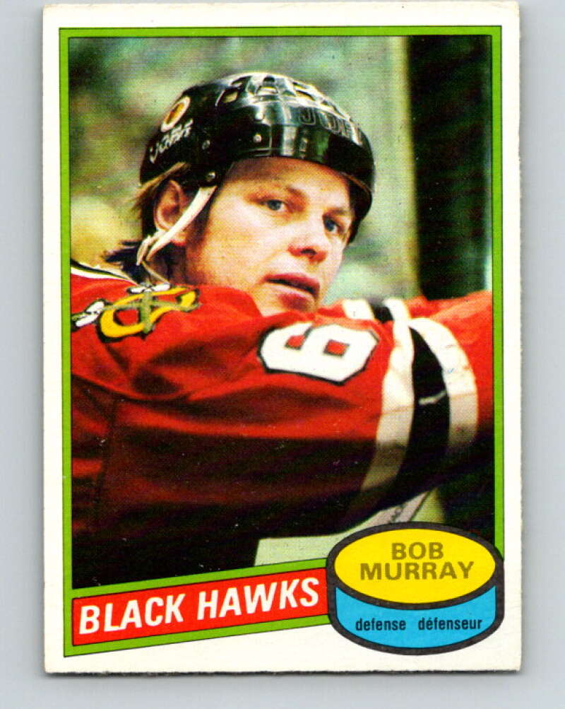 1980-81 O-Pee-Chee #181 Bob Murray  Chicago Blackhawks  V38823