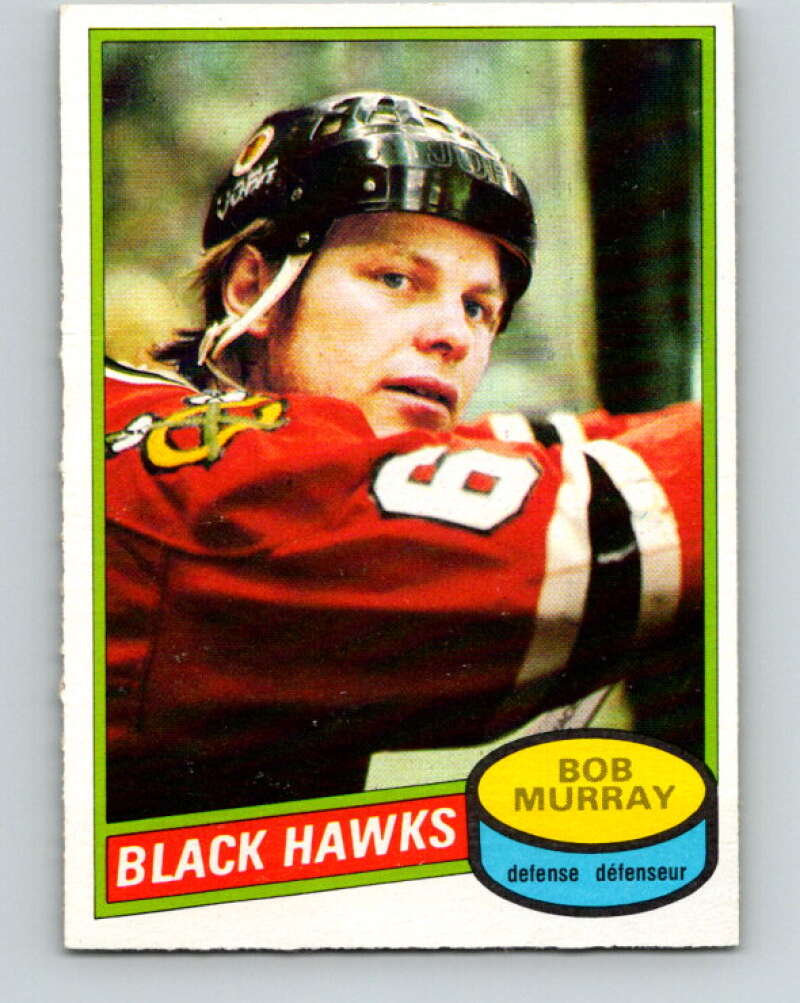 1980-81 O-Pee-Chee #181 Bob Murray  Chicago Blackhawks  V38829