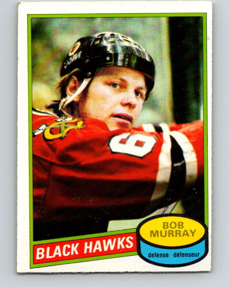 1980-81 O-Pee-Chee #181 Bob Murray  Chicago Blackhawks  V38830