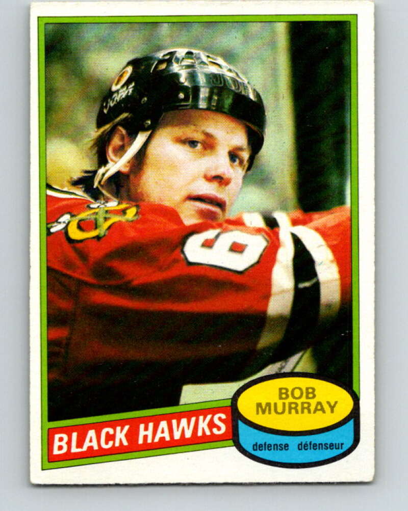 1980-81 O-Pee-Chee #181 Bob Murray  Chicago Blackhawks  V38832