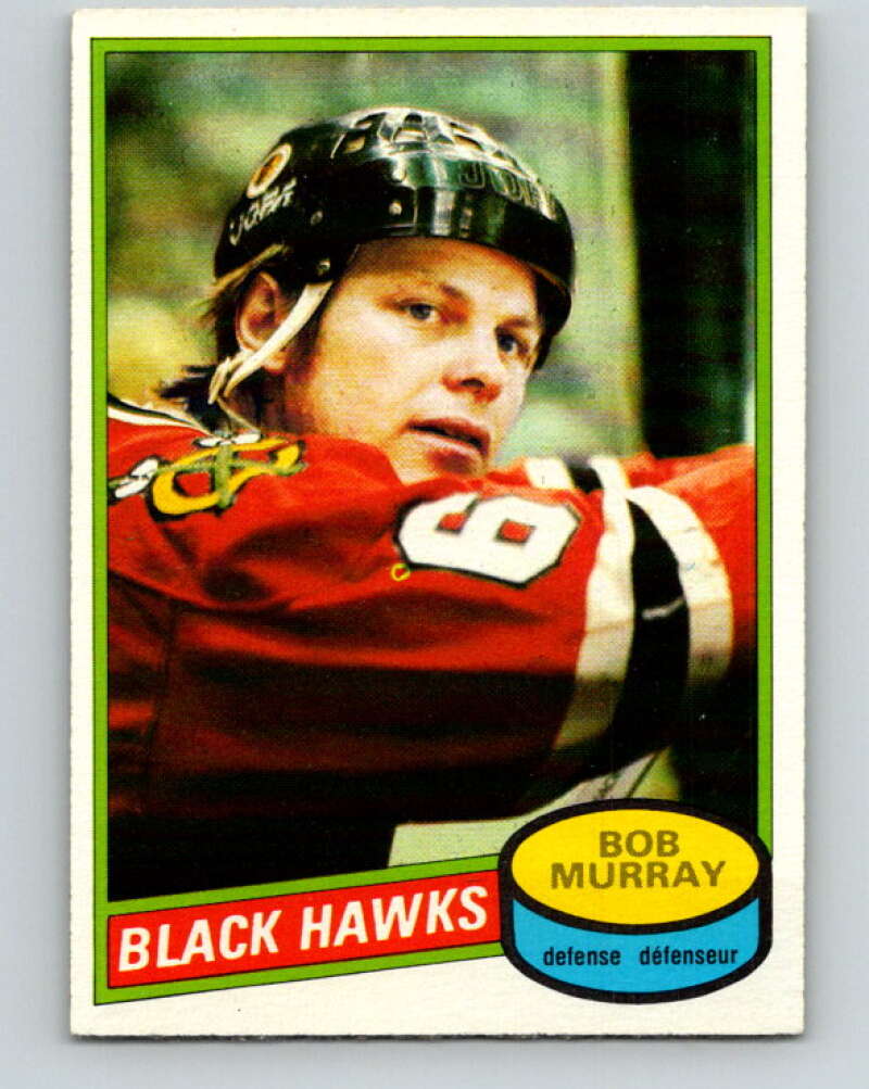 1980-81 O-Pee-Chee #181 Bob Murray  Chicago Blackhawks  V38833