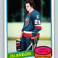 1980-81 O-Pee-Chee #188 Dave Langevin  RC Rookie New York Islanders  V38884