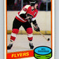 1980-81 O-Pee-Chee #189 Mel Bridgman  Philadelphia Flyers  V38896
