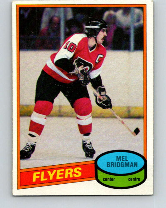 1980-81 O-Pee-Chee #189 Mel Bridgman  Philadelphia Flyers  V38896