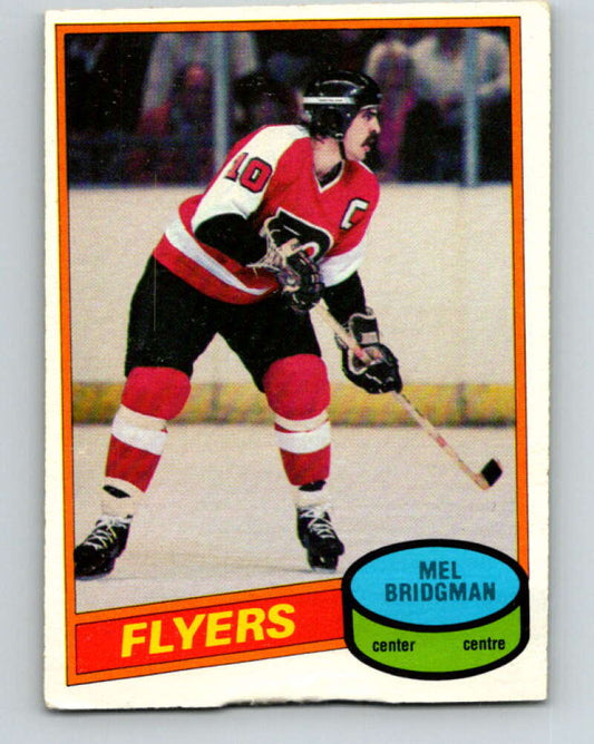 1980-81 O-Pee-Chee #189 Mel Bridgman  Philadelphia Flyers  V38897