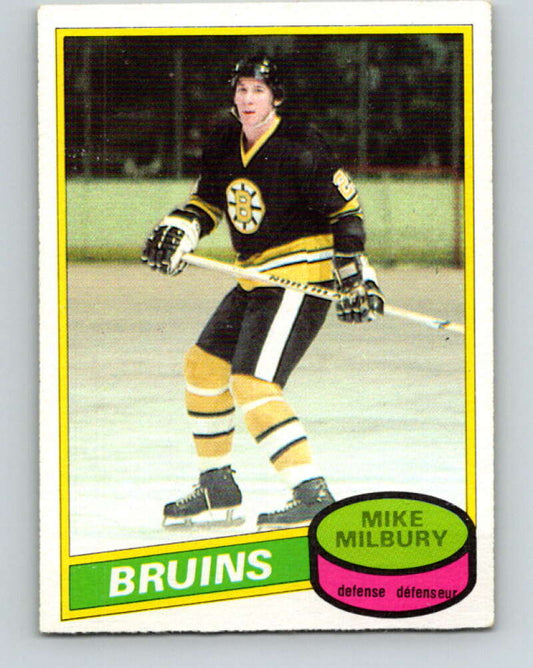 1980-81 O-Pee-Chee #191 Mike Milbury  Boston Bruins  V38916