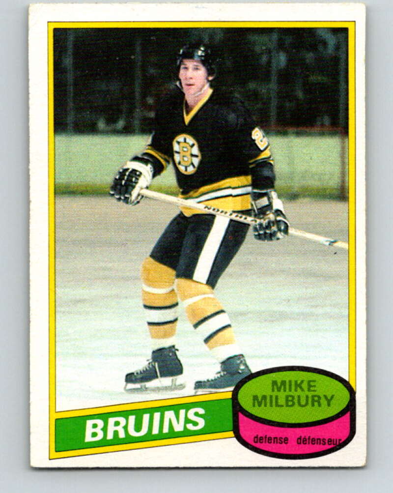 1980-81 O-Pee-Chee #191 Mike Milbury  Boston Bruins  V38925