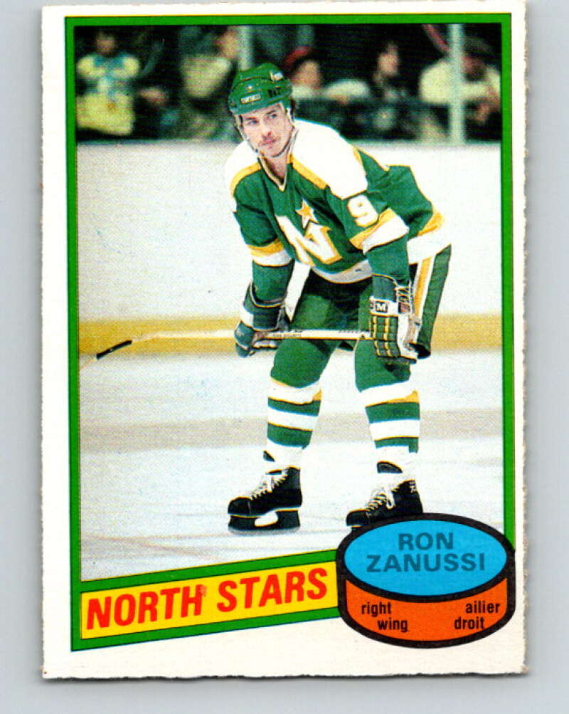 1980-81 O-Pee-Chee #192 Ron Zanussi  Minnesota North Stars  V38927