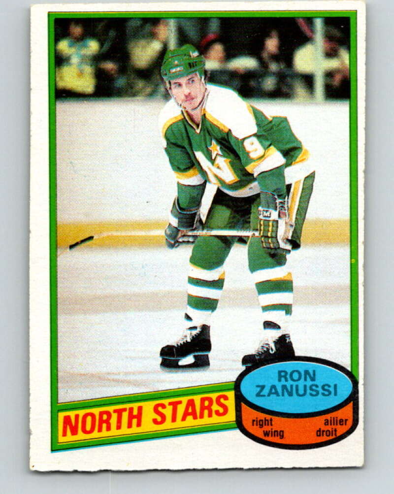 1980-81 O-Pee-Chee #192 Ron Zanussi  Minnesota North Stars  V38928