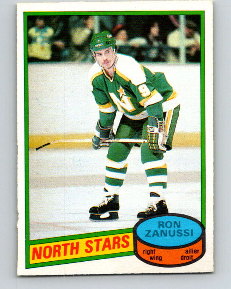 1980-81 O-Pee-Chee #192 Ron Zanussi  Minnesota North Stars  V38929