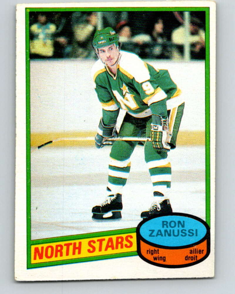 1980-81 O-Pee-Chee #192 Ron Zanussi  Minnesota North Stars  V38930