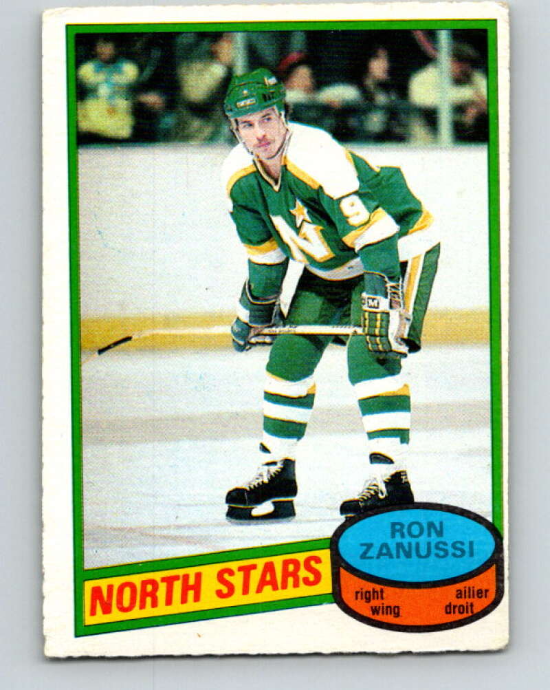 1980-81 O-Pee-Chee #192 Ron Zanussi  Minnesota North Stars  V38933