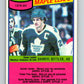 1980-81 O-Pee-Chee #193 Darryl Sittler TL  Toronto Maple Leafs  V38940
