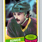 1980-81 O-Pee-Chee #196 Dave Lewis  Los Angeles Kings  V38961