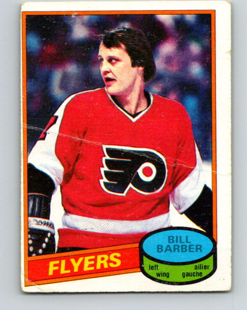 1980-81 O-Pee-Chee #200 Bill Barber  Philadelphia Flyers  V38988