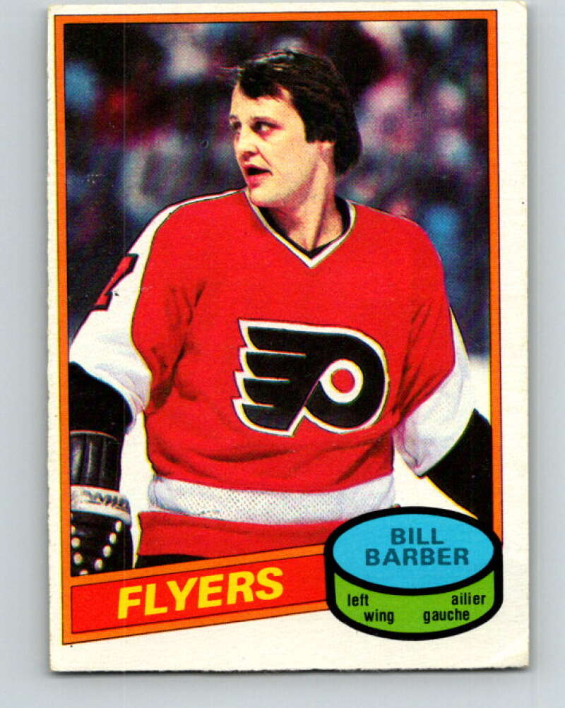 1980-81 O-Pee-Chee #200 Bill Barber  Philadelphia Flyers  V38990