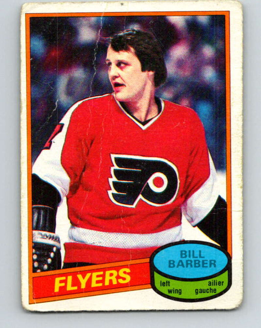 1980-81 O-Pee-Chee #200 Bill Barber  Philadelphia Flyers  V38991