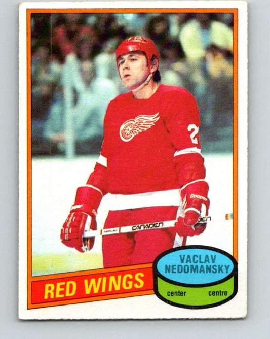 1980-81 O-Pee-Chee #202 Vaclav Nedomansky  Detroit Red Wings  V39008