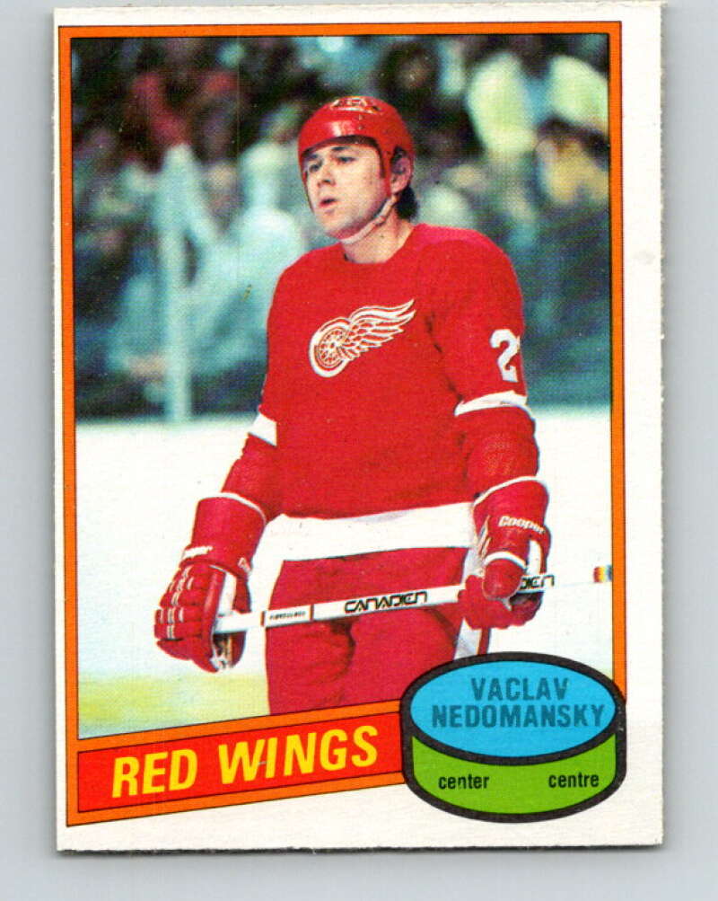 1980-81 O-Pee-Chee #202 Vaclav Nedomansky  Detroit Red Wings  V39009