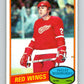 1980-81 O-Pee-Chee #202 Vaclav Nedomansky  Detroit Red Wings  V39011