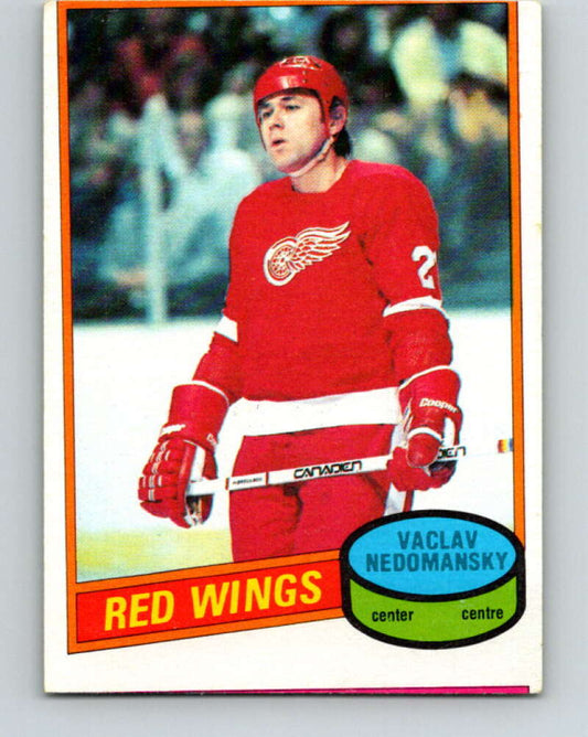 1980-81 O-Pee-Chee #202 Vaclav Nedomansky  Detroit Red Wings  V39013