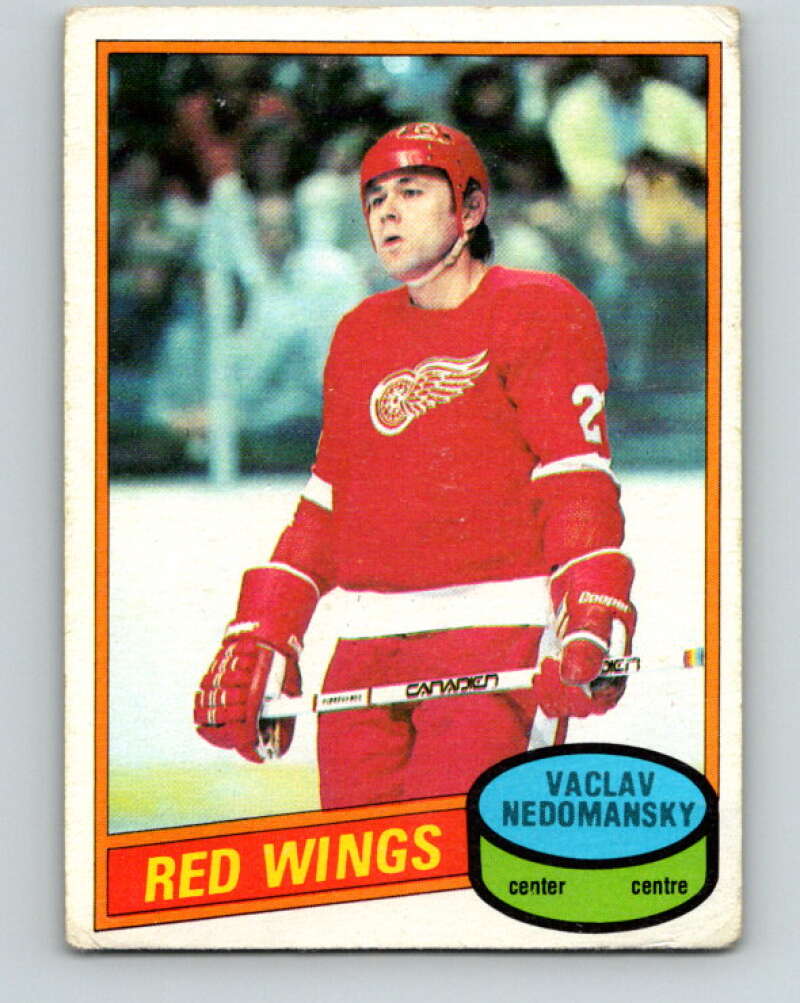 1980-81 O-Pee-Chee #202 Vaclav Nedomansky  Detroit Red Wings  V39014