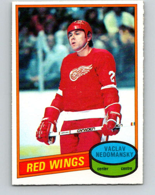 1980-81 O-Pee-Chee #202 Vaclav Nedomansky  Detroit Red Wings  V39015