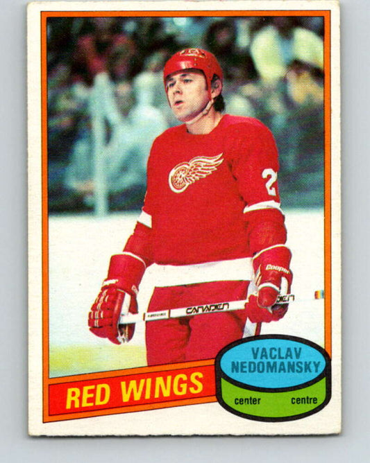 1980-81 O-Pee-Chee #202 Vaclav Nedomansky  Detroit Red Wings  V39016